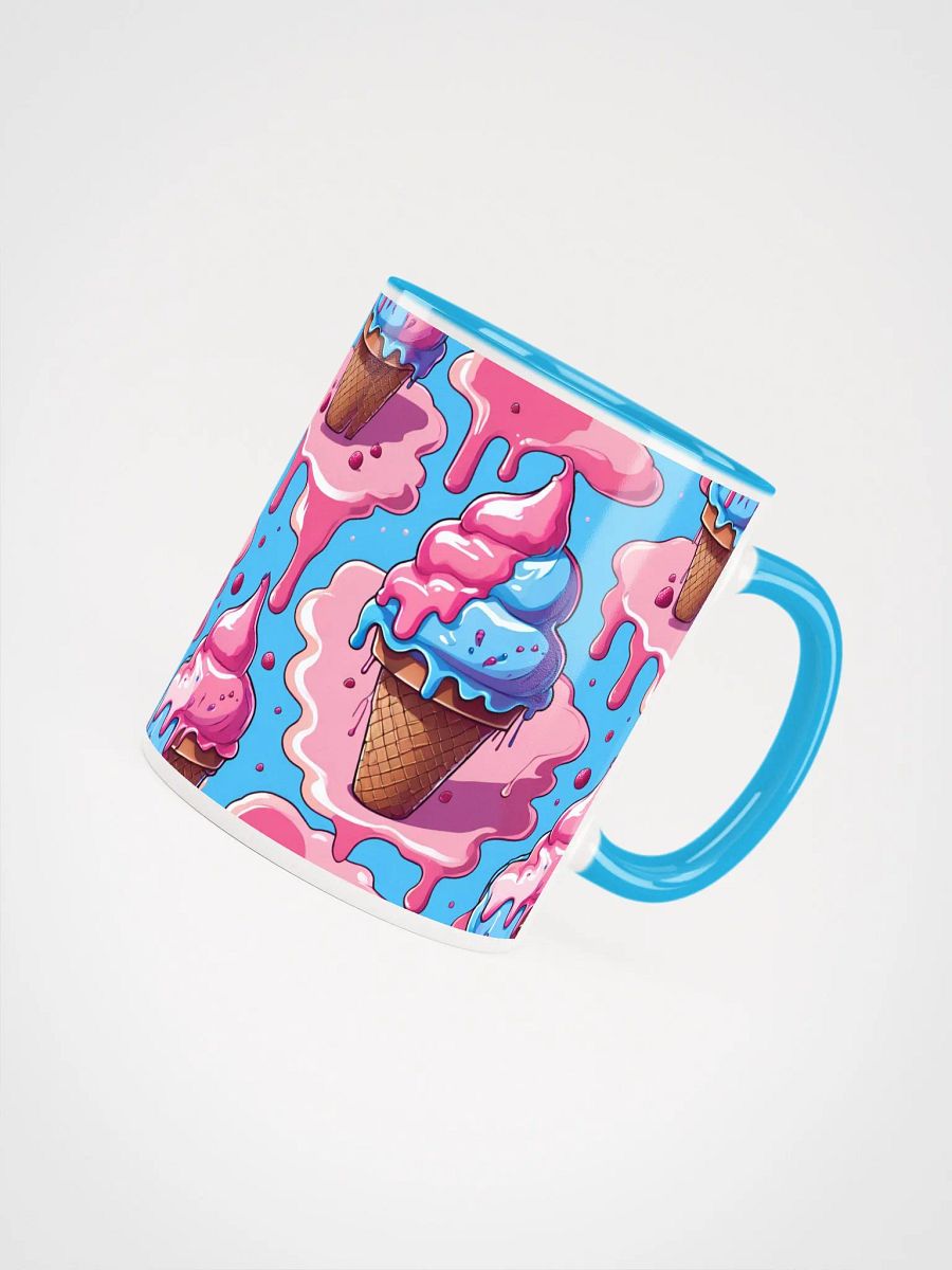 11oz Drinking Mug | Melted Icecream | Colourful Inside product image (3)