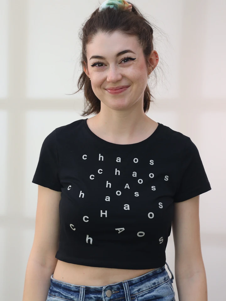Chaos Women's Cropped Tee product image (1)