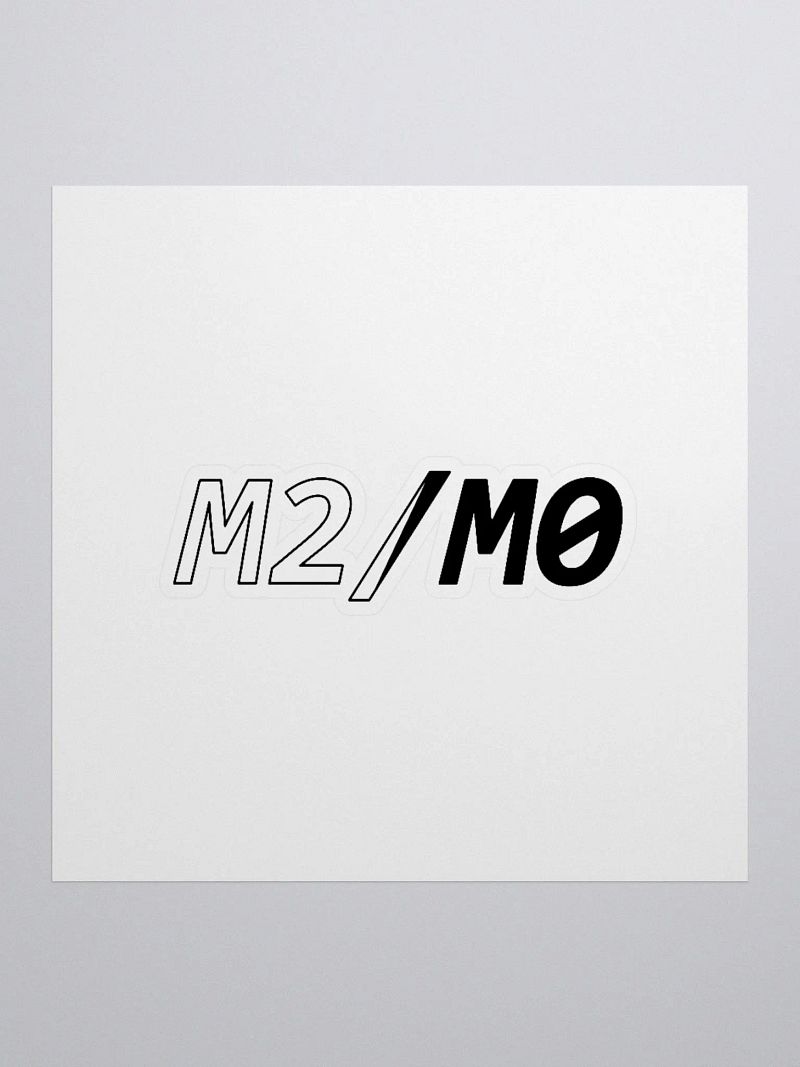 M2/M0 Logo Stickers