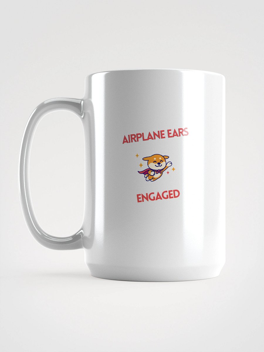 Airplane Ears Engaged White Glossy Mug product image (6)