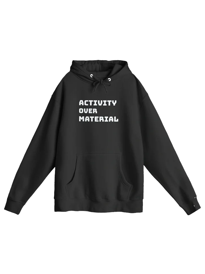 Activity Over Material Chess Hoodie product image (1)