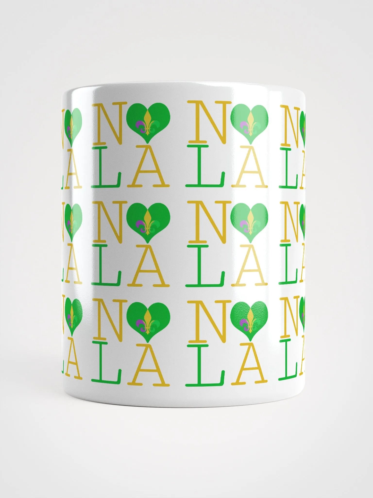 I LOVE NOLA **LEGACY MUG** (MARDI GRAS 2 FULL INFINITY) product image (15)