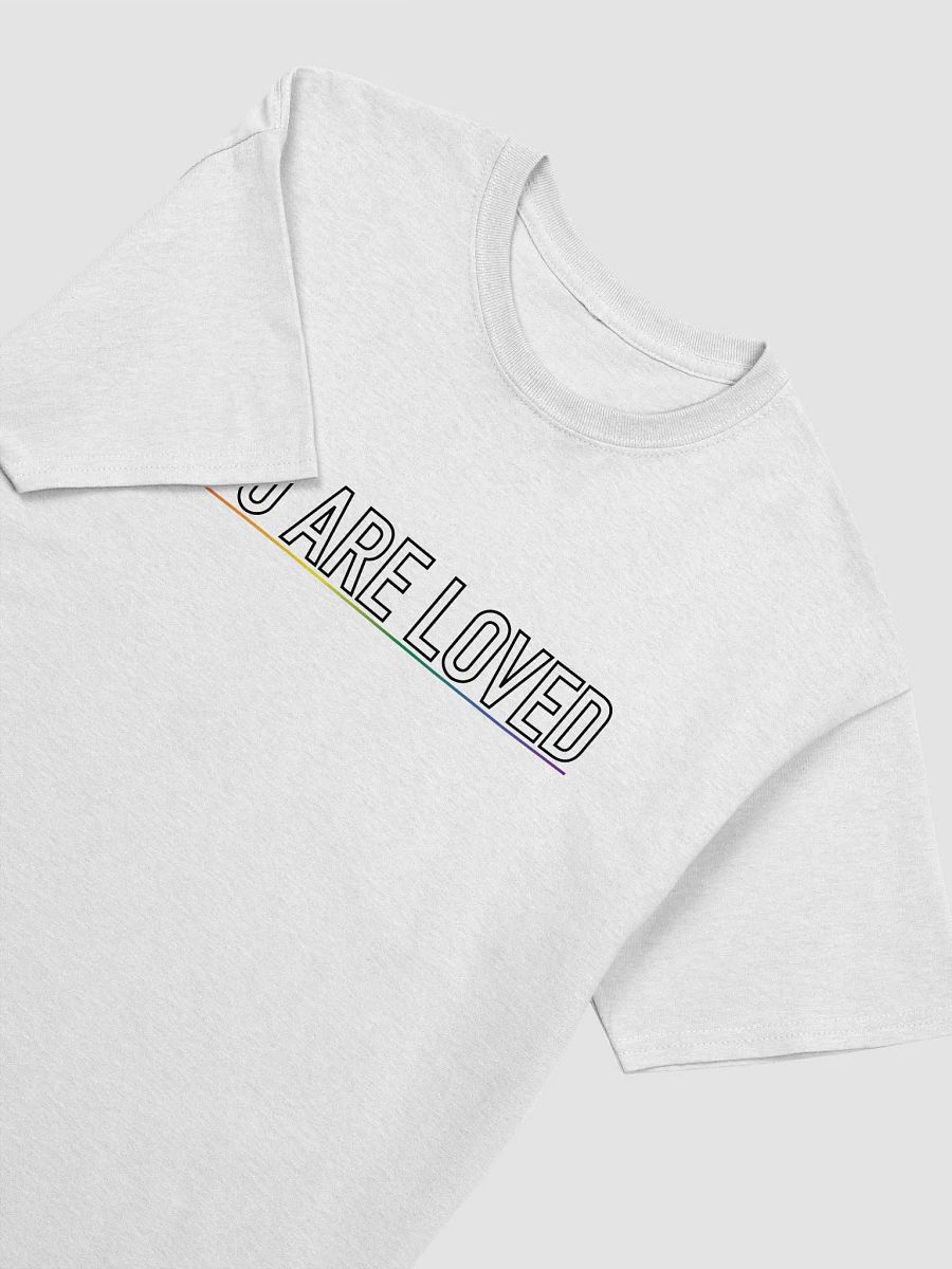 You Are Loved - Rainbow Underline Black product image (3)