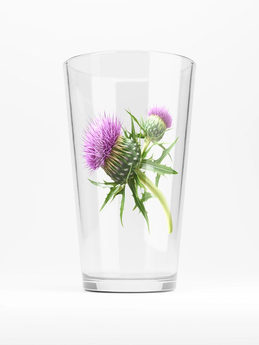 Purple Thistle Pint Glass product image (1)