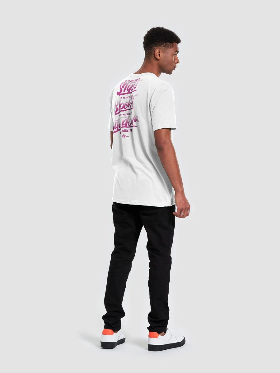 BITE DOWN TEE WHITE/PINK product image (6)