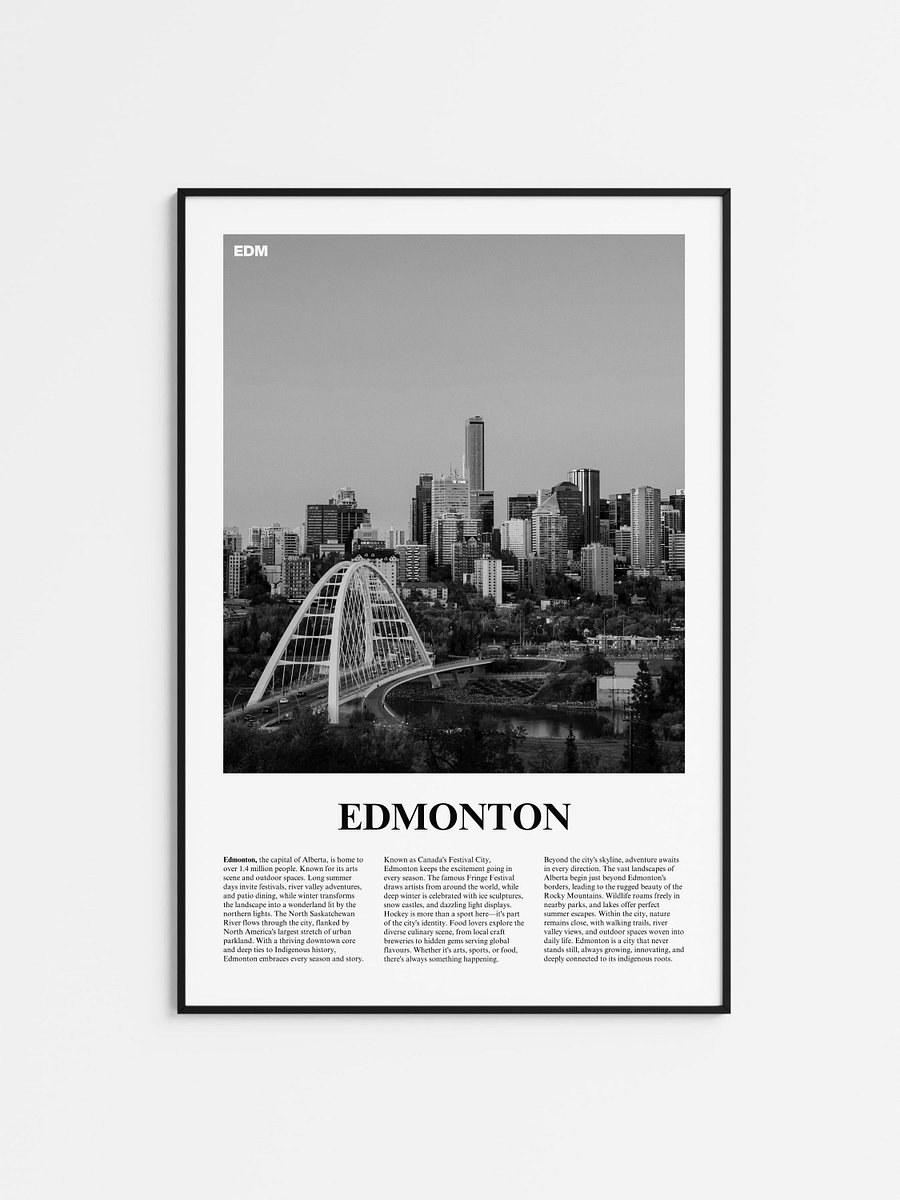 Edmonton 02 Newspaper Poster product image (1)