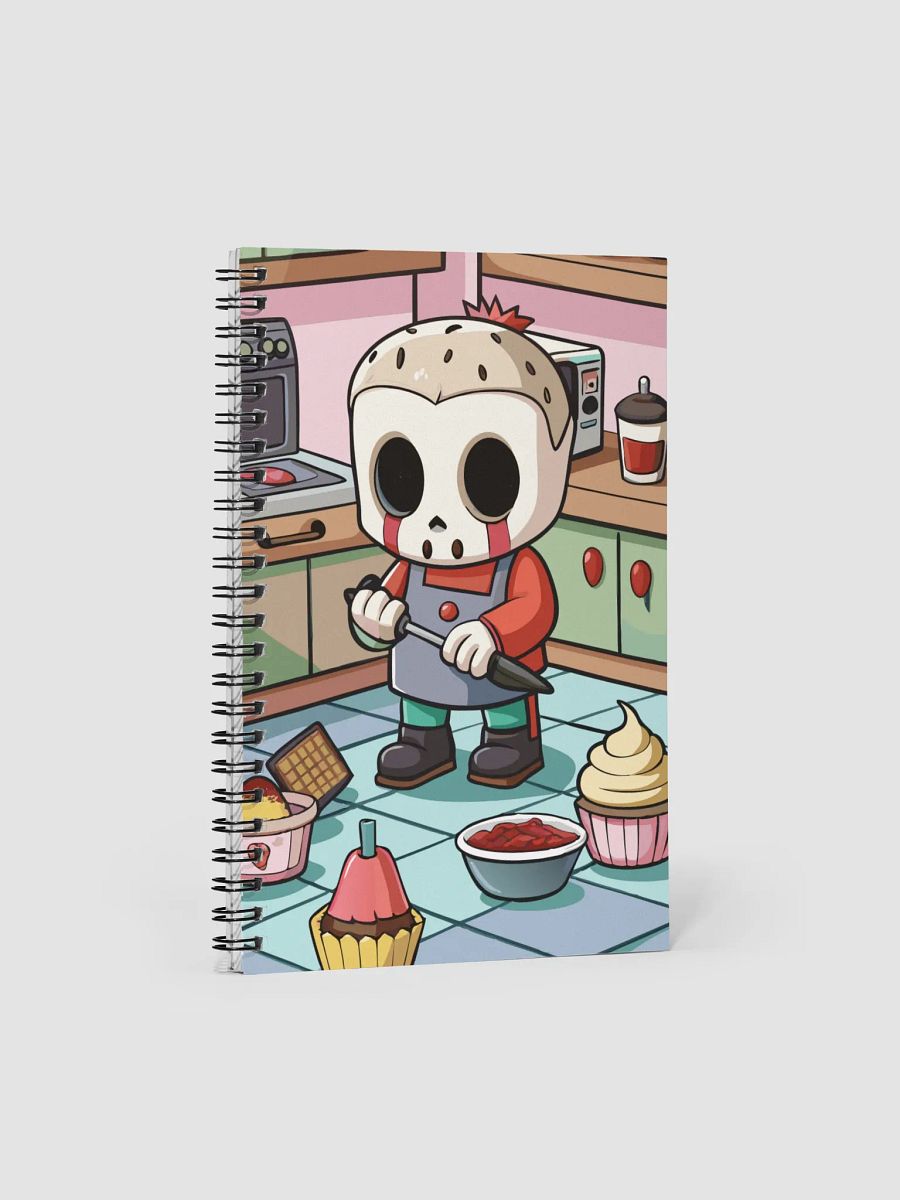 Sweet Nightmares – Chibi Slasher Baking Spiral Notebook product image (1)