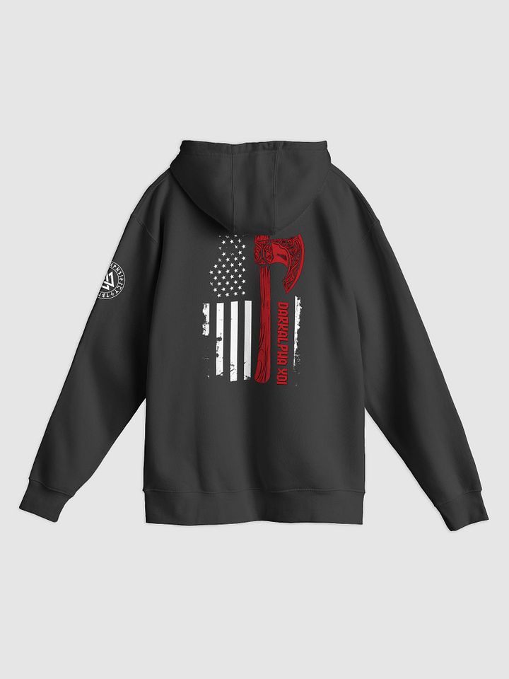 DarkAlpha American PREMIUM Flag Logo Hoodie product image (1)