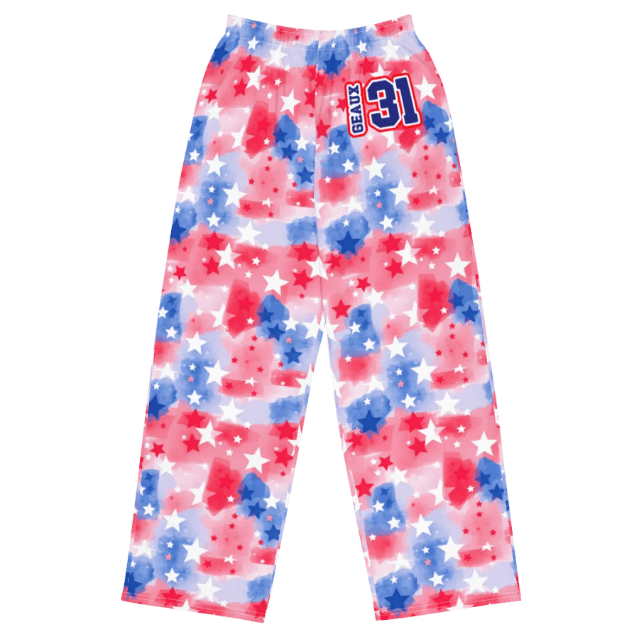 Unisex RWB All Over Print Watercolor w/Stars - Geaux 31 product image (1)