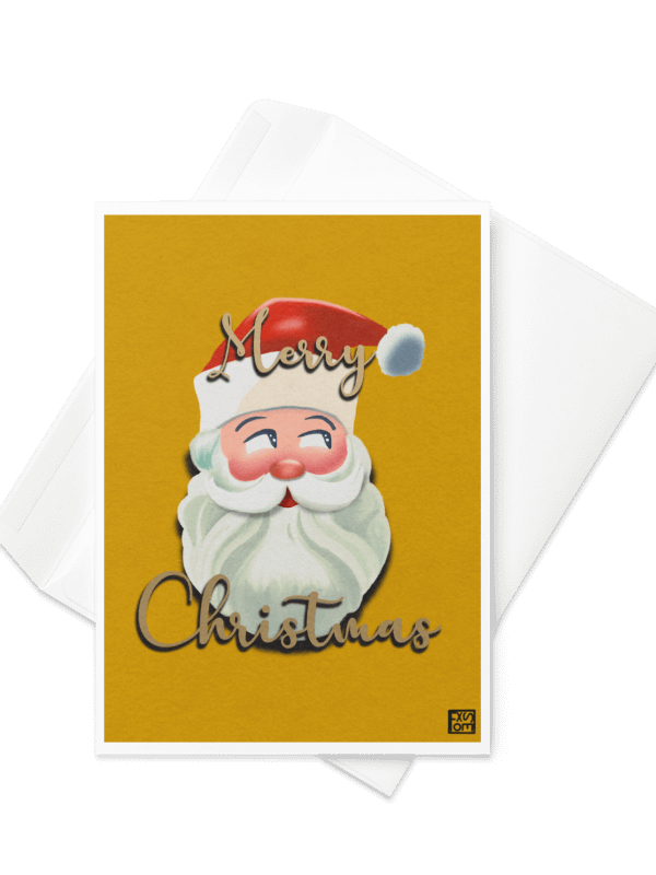 Santa Merry Christmas (yellow) product image (1)