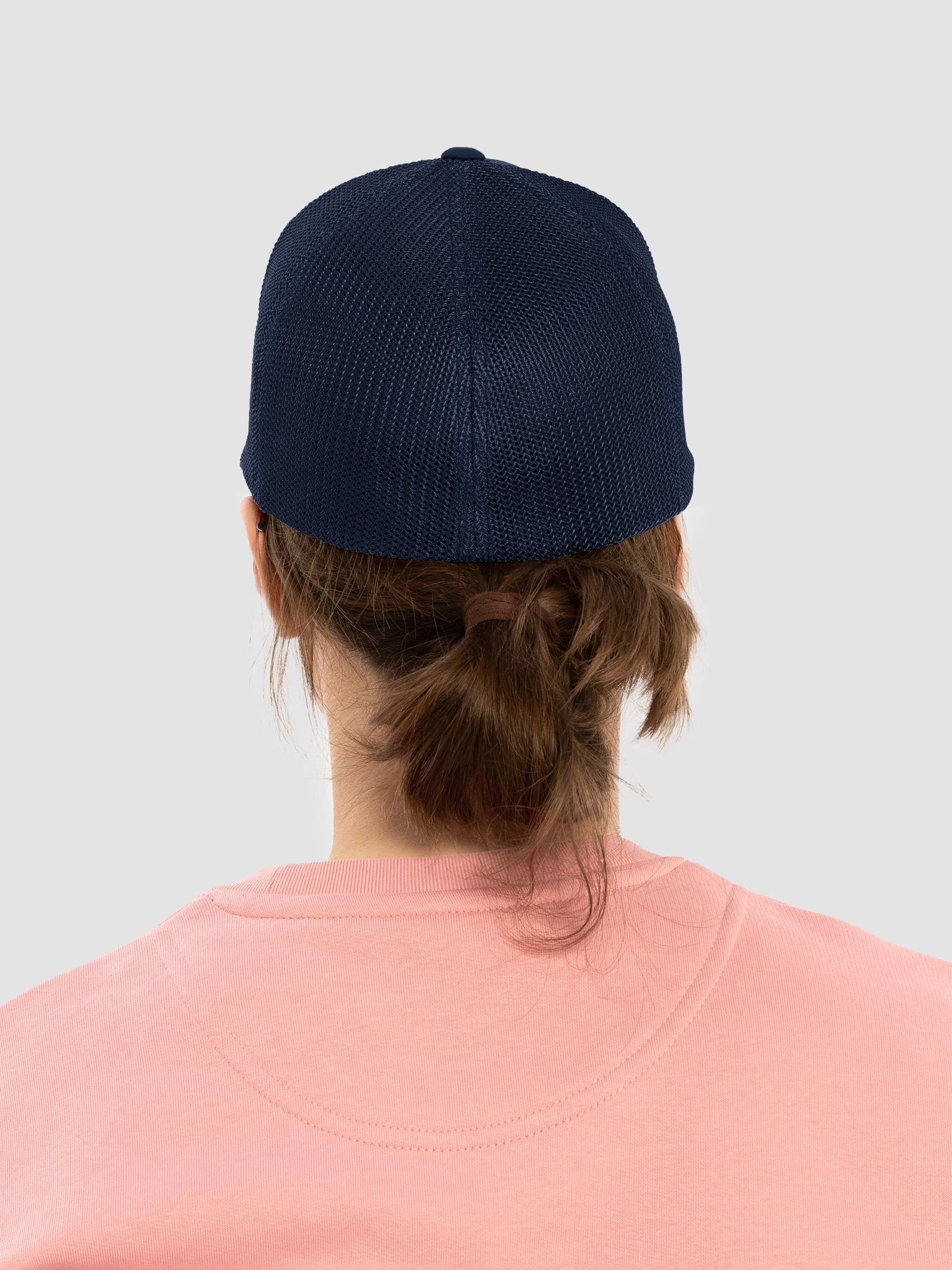 MS69 - Flexfit Trucker Hat Orange/Red product image (8)