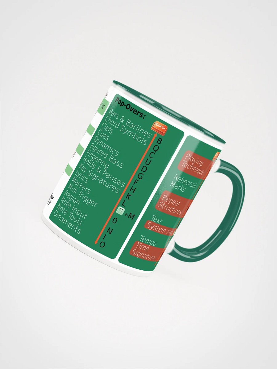 ShortCUP (keyboard shortcuts compatible with Dorico) MacOS [Evergreen Inner] product image (4)