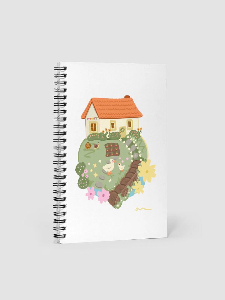 Cottage Garden \ spiral notebook product image (1)