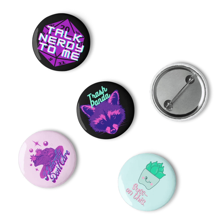 Cute and Rude Buttons product image (2)