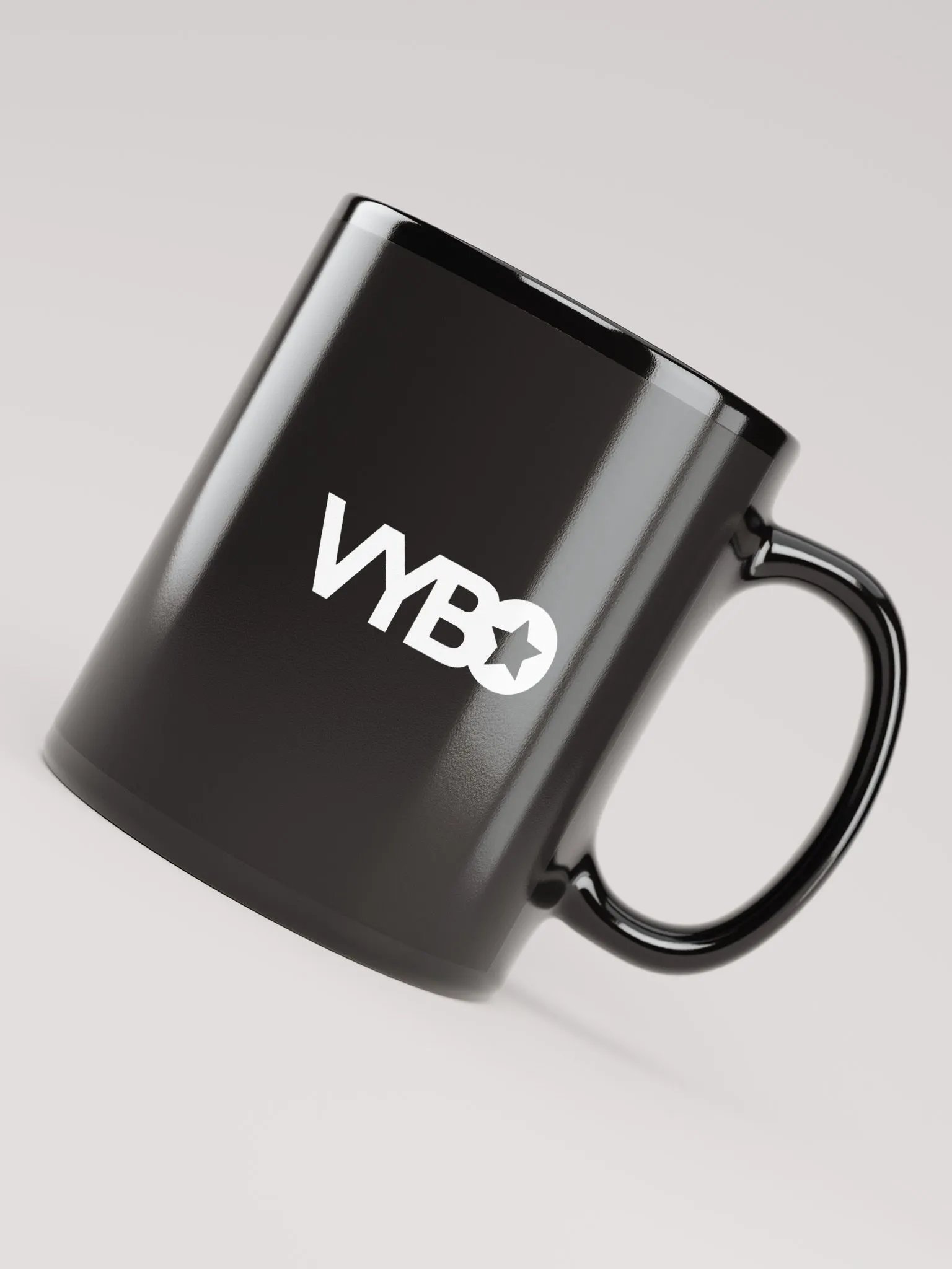 VYBO Black Glossy Mug product image (8)