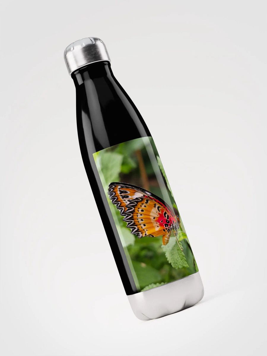 Lacewing Tropical Butterfly Stainless Steel Water Bottle product image (4)