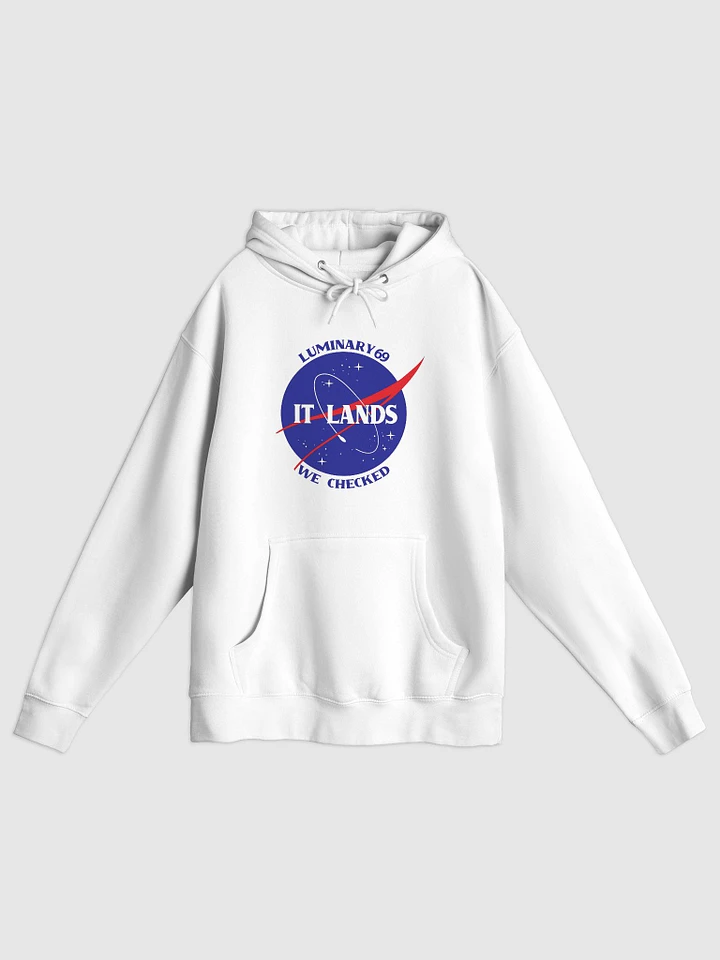 It Lands, we Checked Hoodie product image (1)