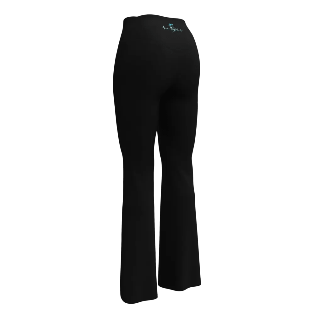 Horse Heartbeat Crossover Leggings with Pockets product image (8)