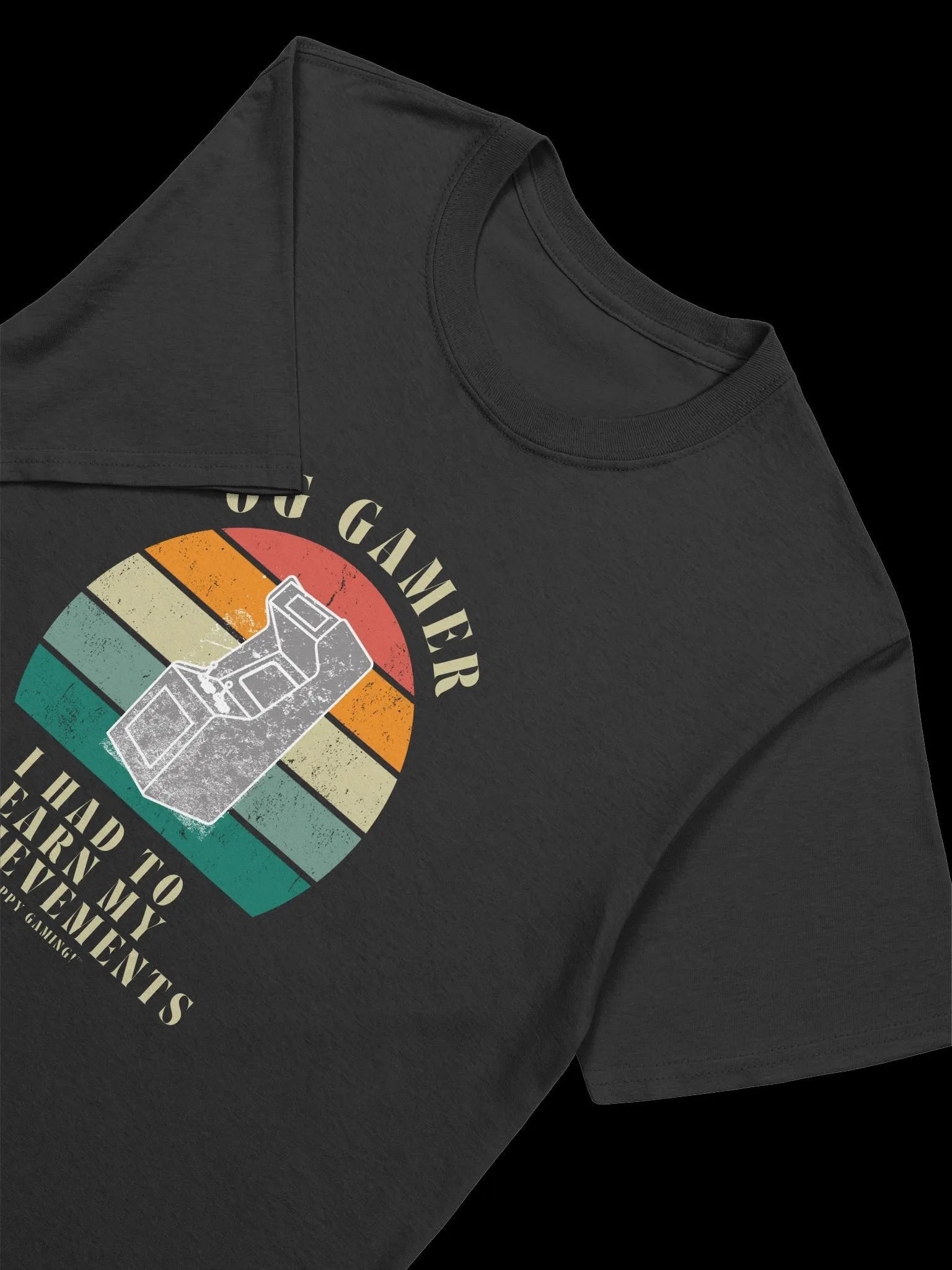 OG Gamer Earned Achievements | Vintage T-Shirt product image (3)