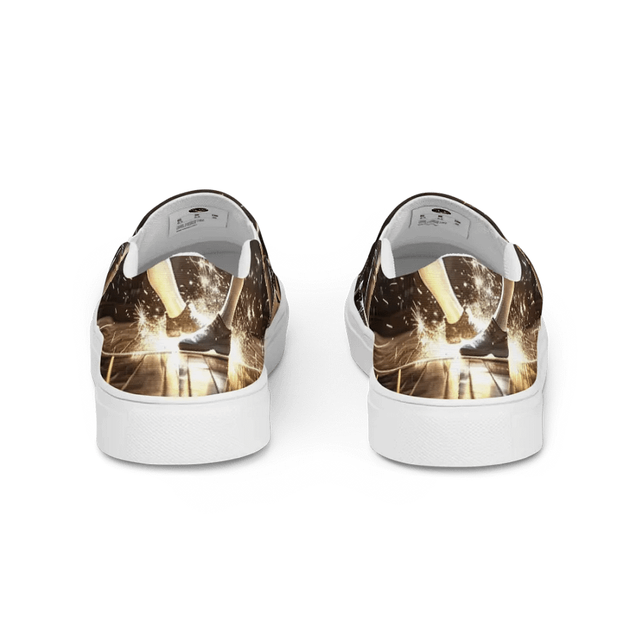 Fencing Duel Canvas Slip-Ons product image (5)