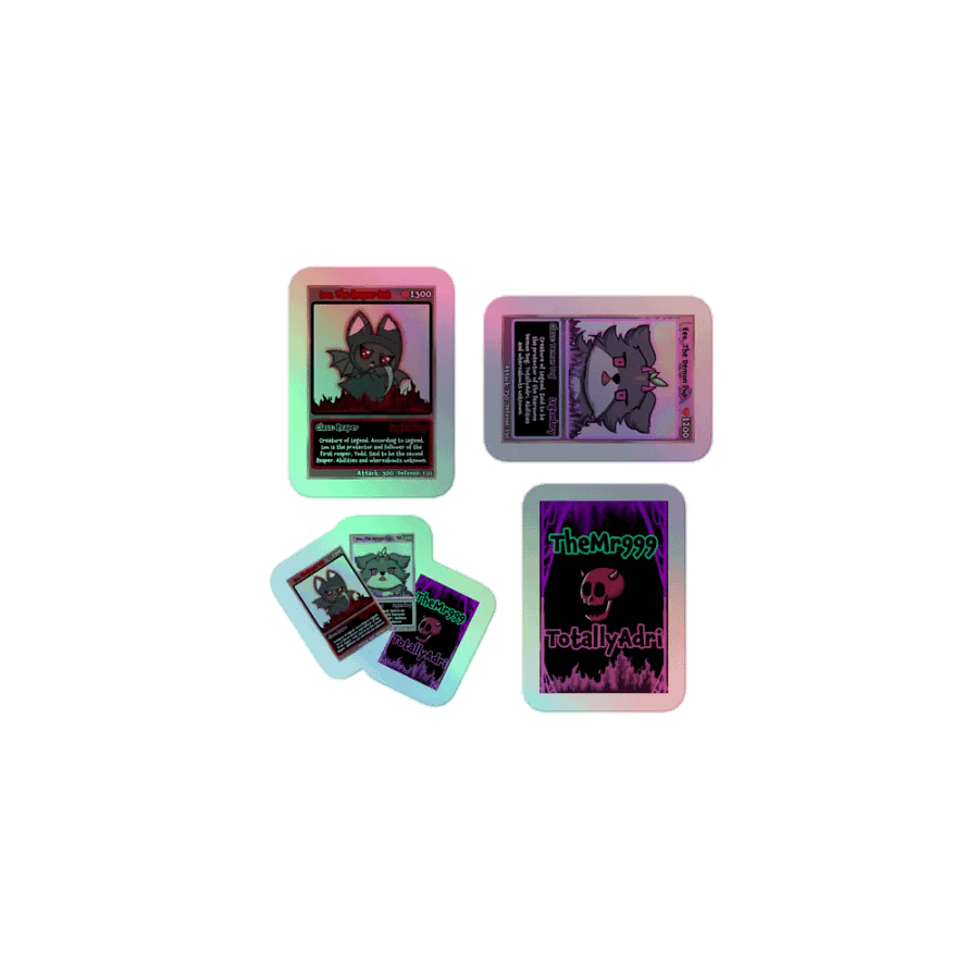 Creatures of Legend Holographic Large 4-Pack Stickers product image (1)