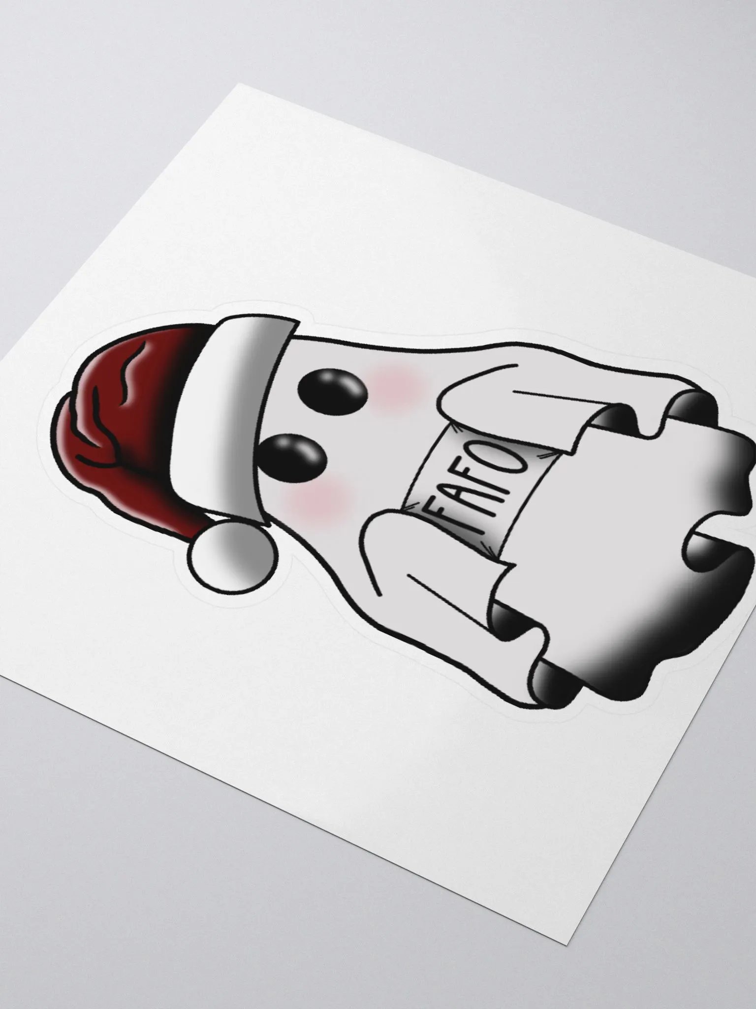 FAFO Ghost Stickers! product image (3)