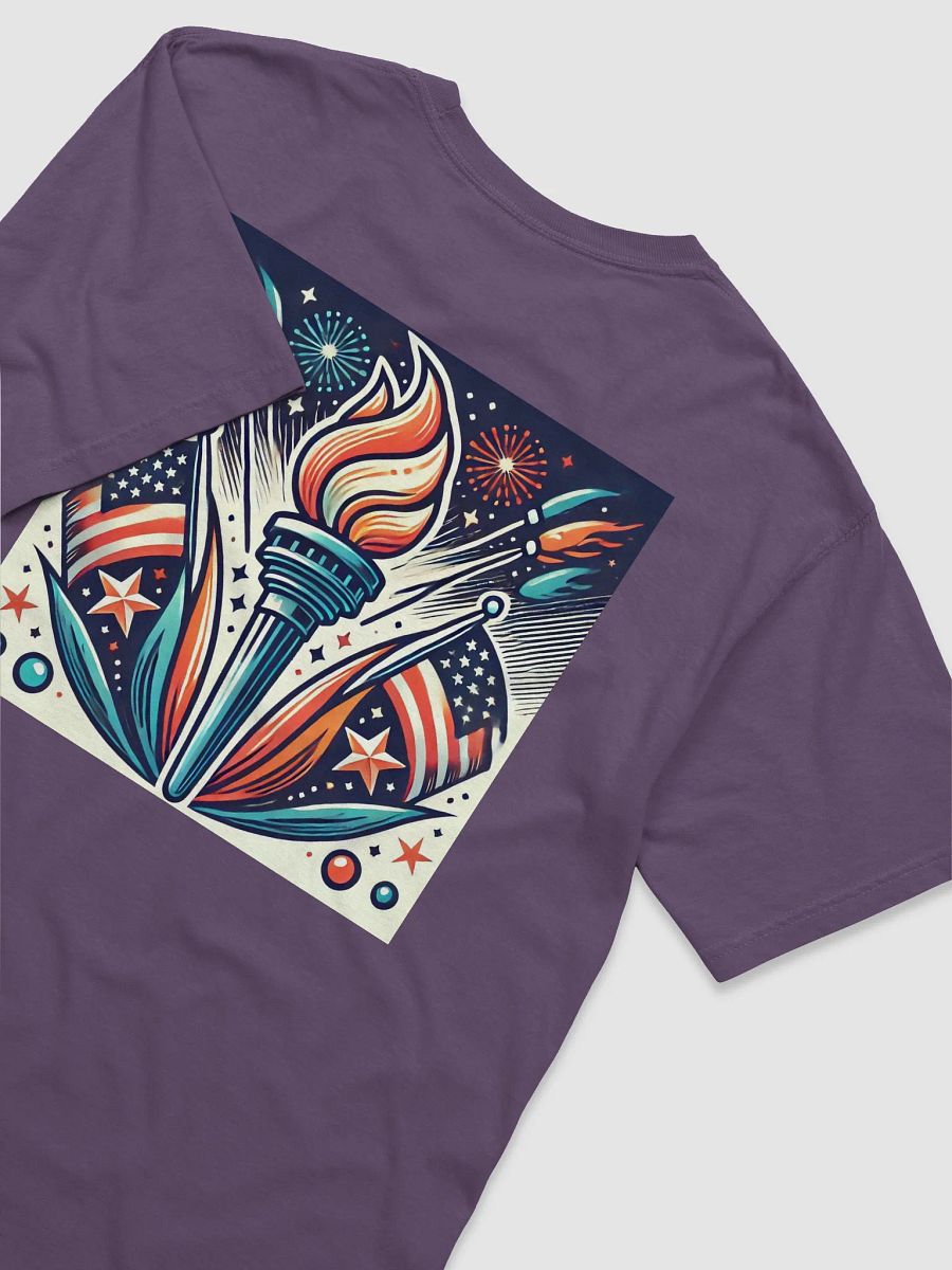Freedom's Flame Patriotic T-Shirt product image (53)
