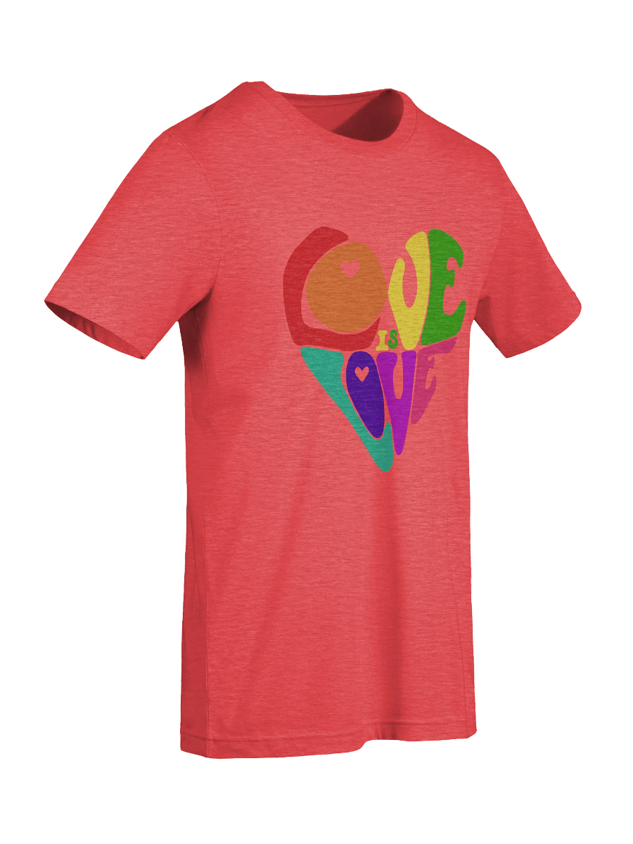 Full Pride Love is Love big print tee product image (9)