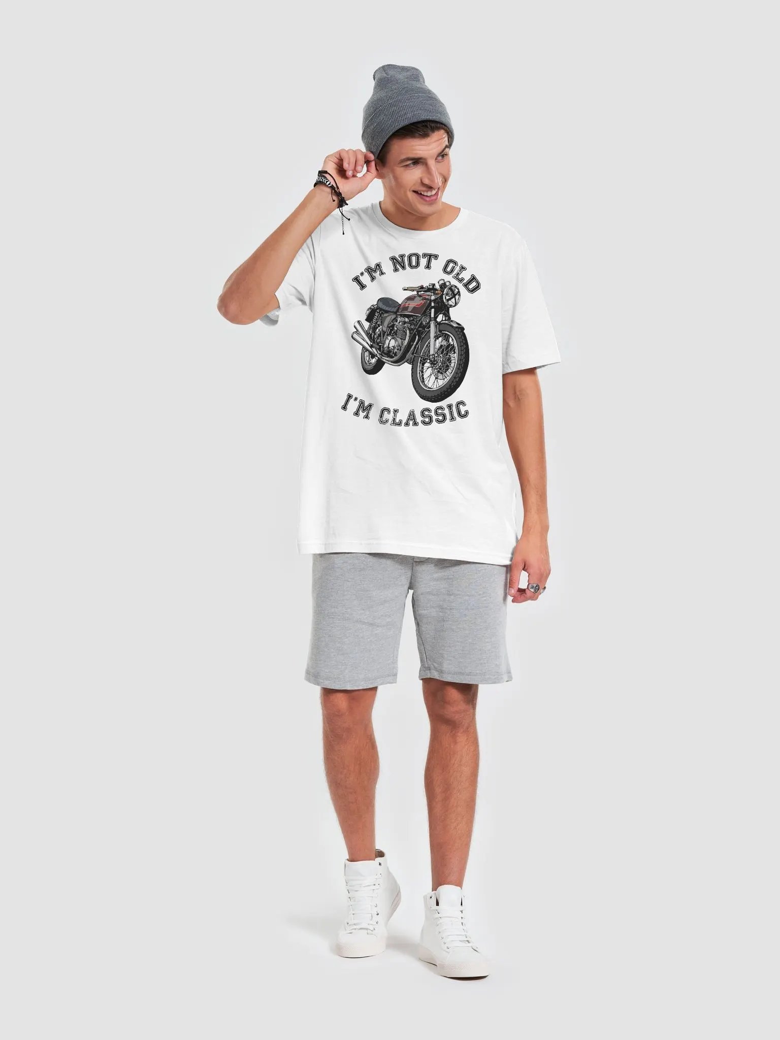 Vintage Motorcycle Unisex T-Shirt product image (7)