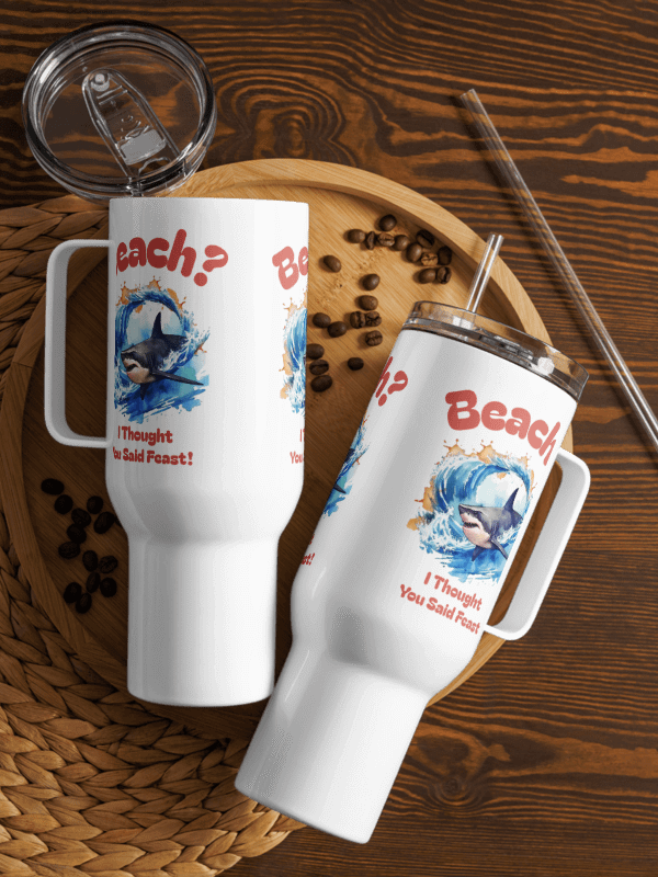 Shark Wave Travel Mug product image (3)