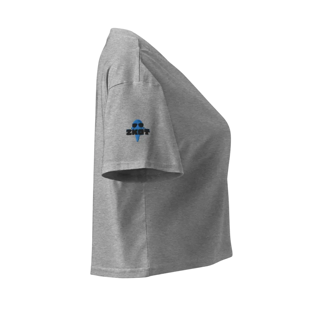 ZKOT Crop Top - Show your Support with Style - Womenswear - 100% Cotton product image (3)