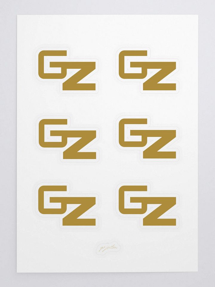 Branded GZ JEITEN Sticker-Pack product image (1)