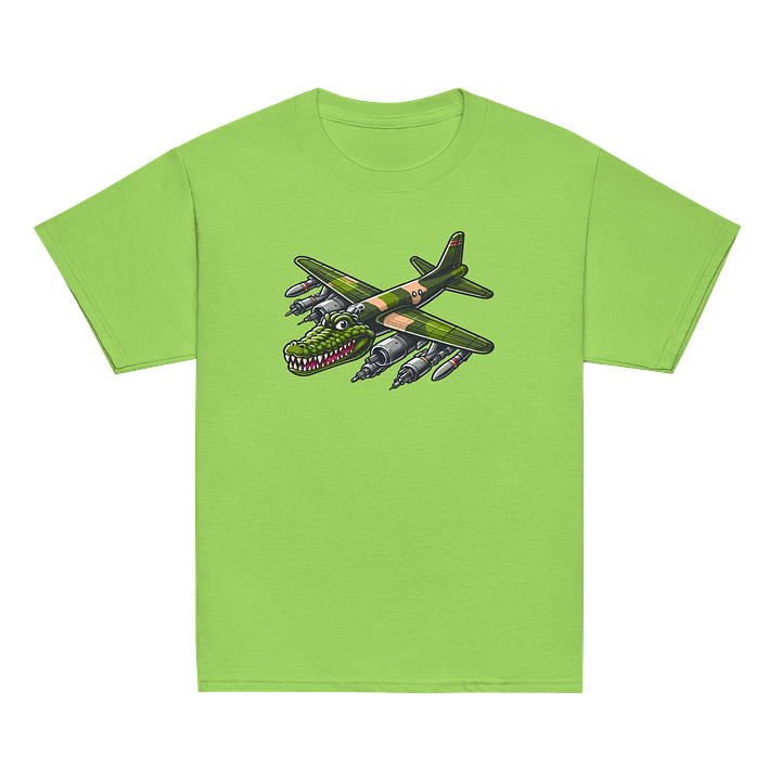 Cartoon Bombardiro Crocodilo – Kids Tee product image (22)
