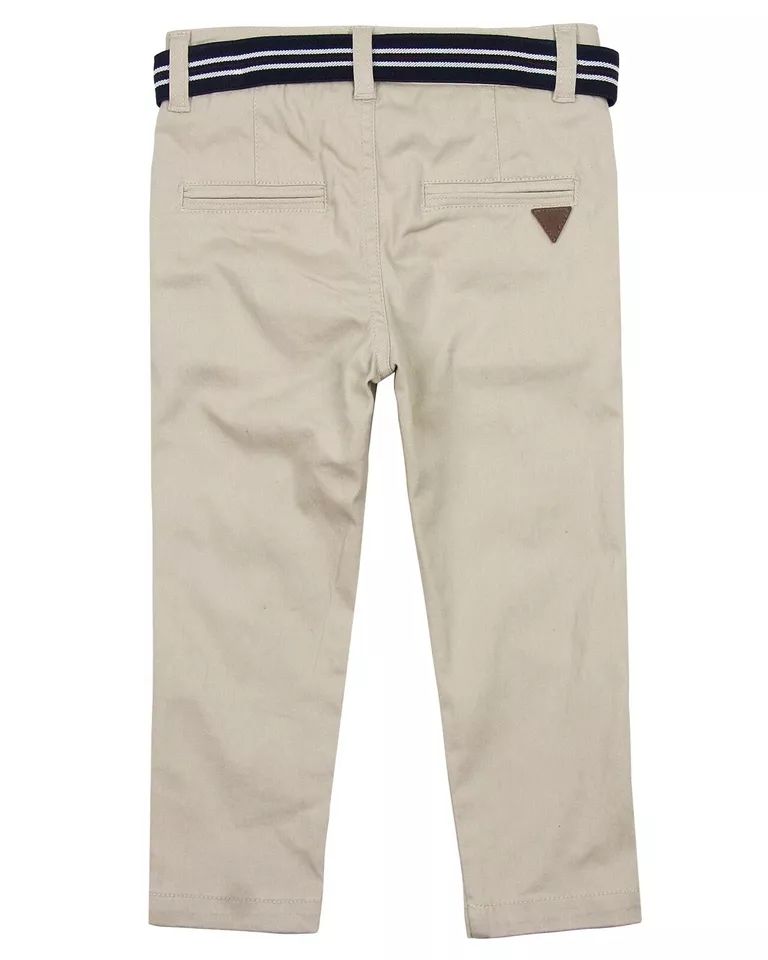 LOSAN Boy's Dress Chino Pants with Belt, Sizes 2-7 product image (2)