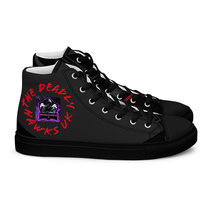 Women's Retro Geometric High Tops: MRHAWKSGAMING2 Edition product image (2)
