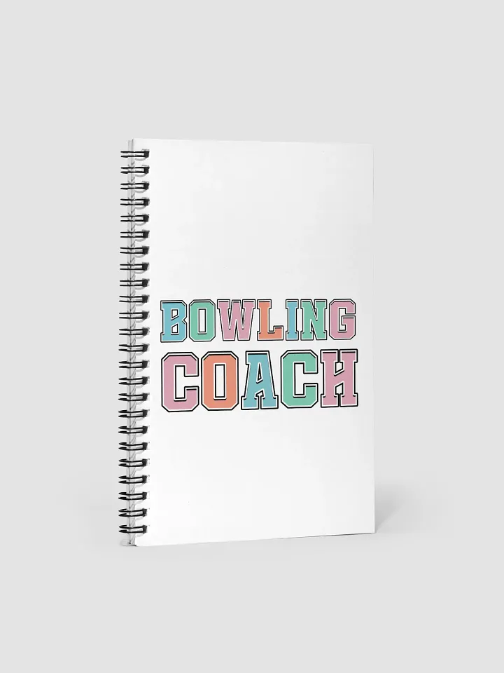 Bowling Coach Vibrant Notebook product image (2)