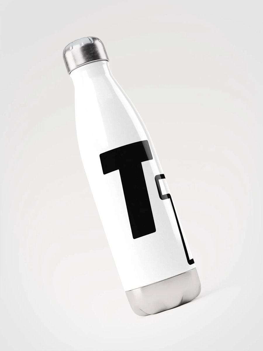 Trendy Stainless Steel Water Bottle - White product image (3)