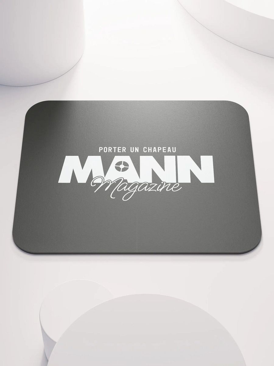 MANN Magazine Black Mousepad product image (1)
