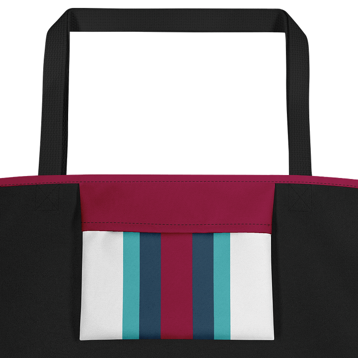 Vibrant Stripes All-Over Tote Bag product image (2)