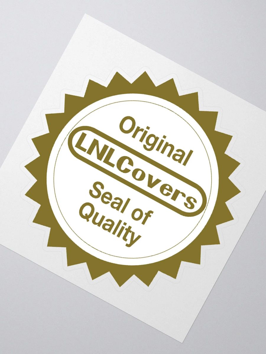 LNLCovers Seal of Quality - Kiss Cut Sticker product image (2)