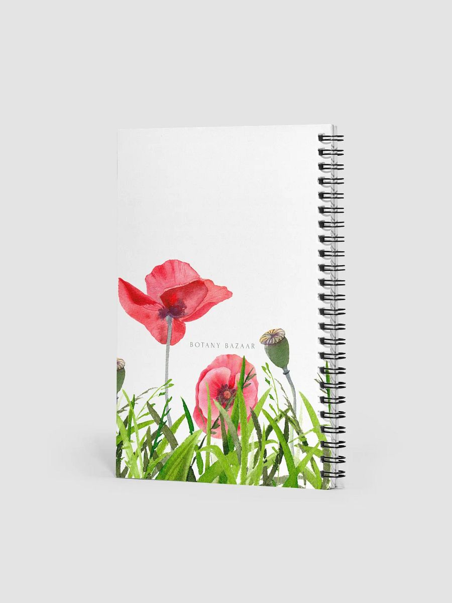 Poppy Spiral Notebook product image (2)