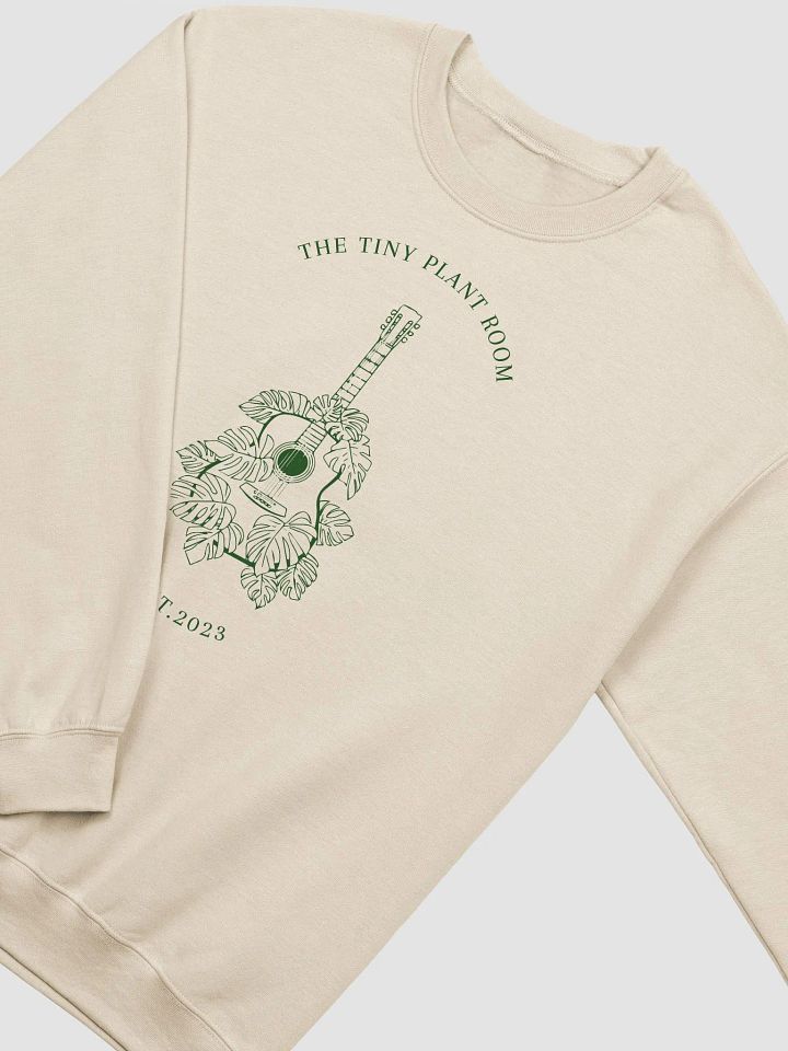 guitar and greenery crewneck product image (2)