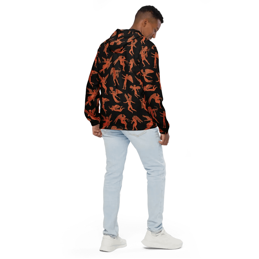 Erotes - red figure windbreaker product image (3)