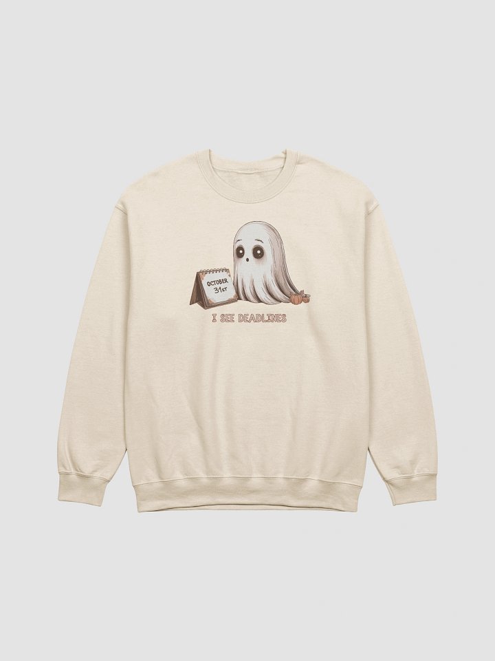 Funny Halloween Sweatshirt for Office Workers and True Crime Lovers product image (6)