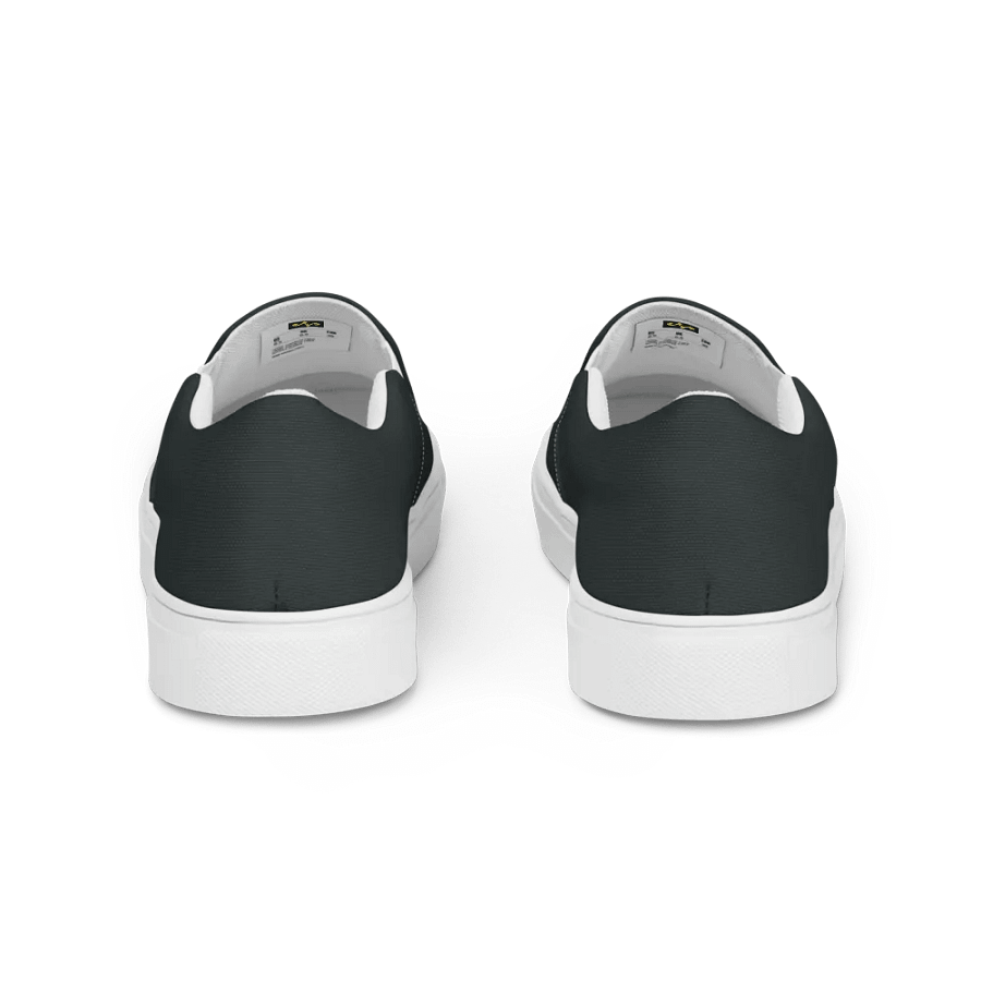 Women's Slip-On Canvas Shoes - Charcoal Gray product image (3)