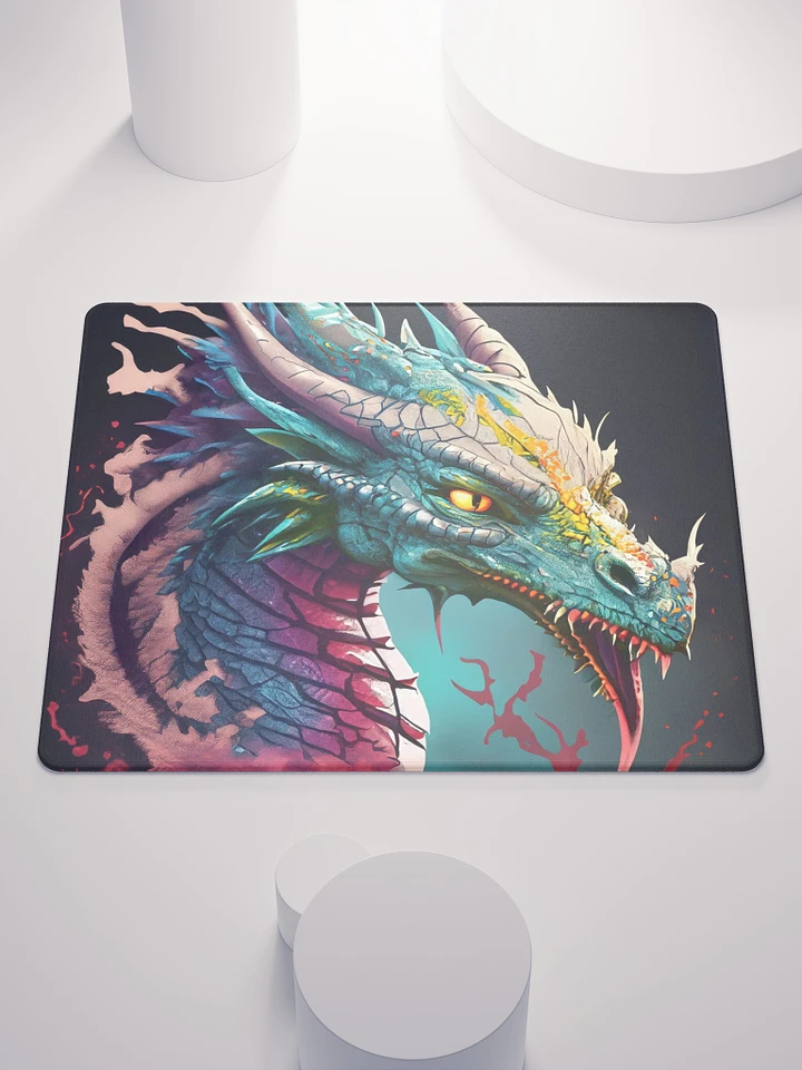 the dark color dragon gaming mousepad product image (1)