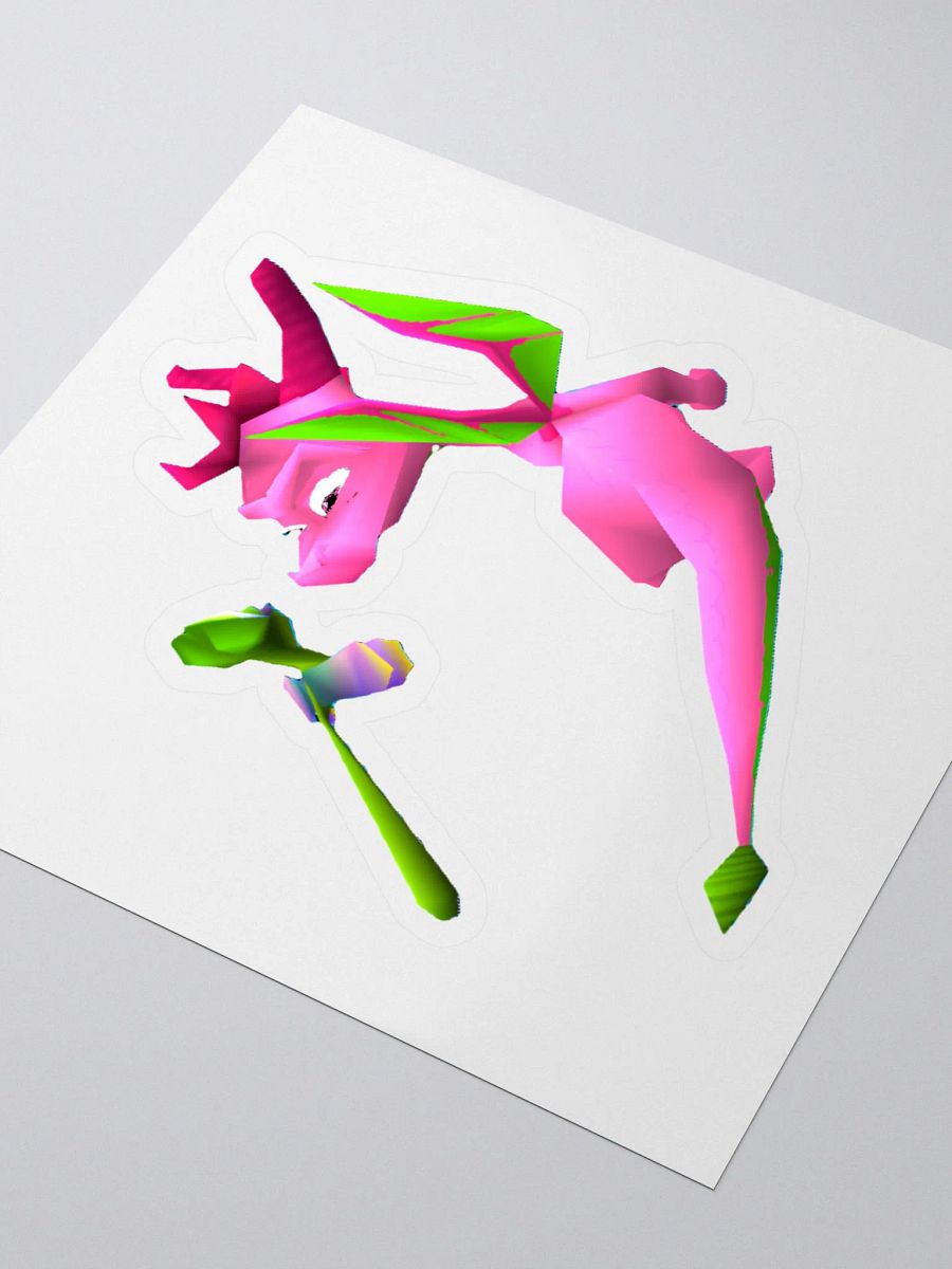 Pink Dragon Sticker product image (3)