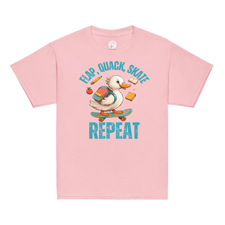 flap, quack, skate, repeat unisex shirt product image (2)