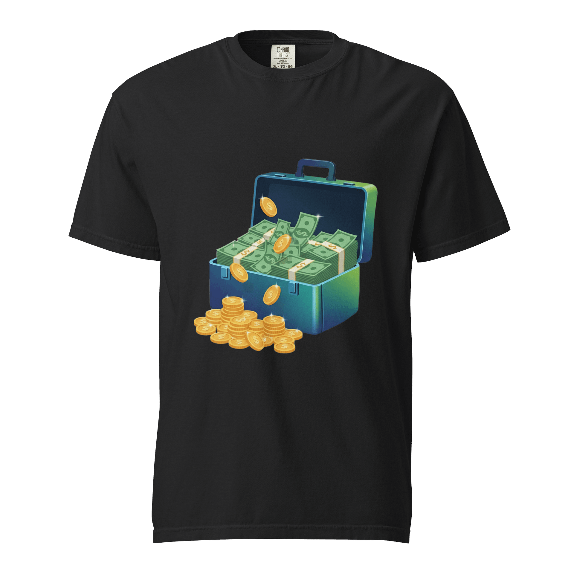 Cash Stacks Money Suitcase T-Shirt product image (1)