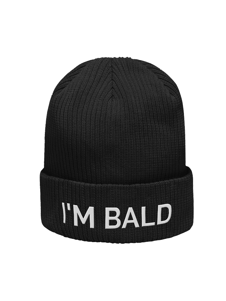 I'M BALD beanie product image (1)